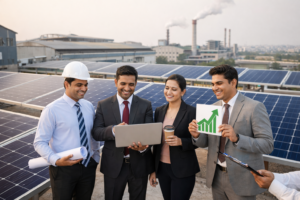 Commercial & Industrial Rooftop Solar Power Plants in Delhi India