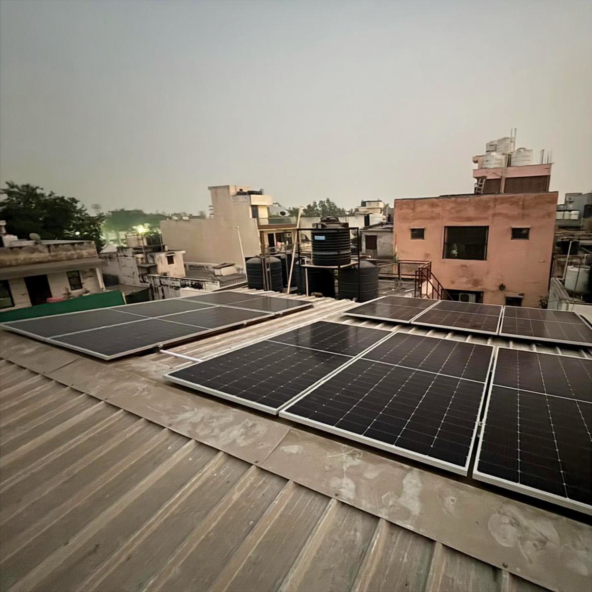 Rajouri Garden New Delhi – 4.905 kWp Solar Project