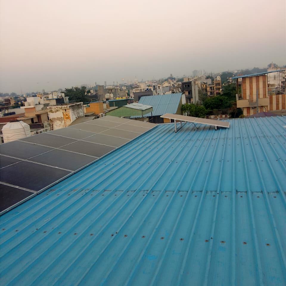 Janak Puri East – 5.94 kWp Solar Project