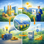 Commercial & Industrial Solar Power Plants in Delhi India | Guide for Businesses