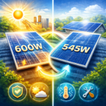 Difference between Topcon N-Type 600W vs P-Type Mono 545W | Solar Panels