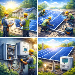 Rooftop Solar Plant Installation Process from Start to Finish (Hindi Guide)