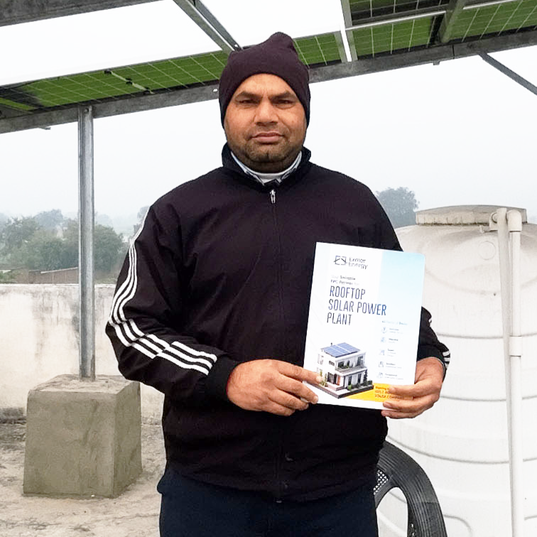 Rooftop solar company in Mathura, NCR, Uttar Pradesh Project 3.0 kW