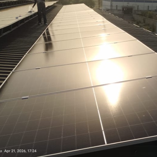 Rooftop solar company in Avion Digitek Pvt Ltd. Jhundpur Sonipat, Haryana Project 350kW